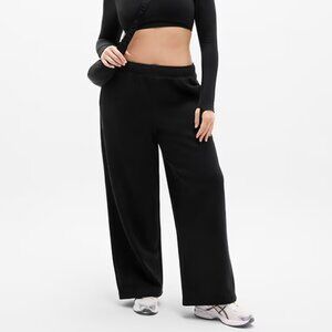 NEW Athleta 3X Forever Fleece Wide Leg Pants Uber Soft Stretch Plush